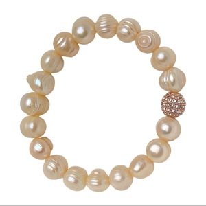 Elegant Pearl Beaded Bracelet